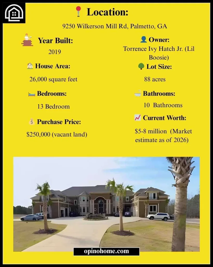 Where Does Lil Boosie Live? A Tour Of $50M Lil Boosie House In Georgia 2 Details Of Lil Boosie House