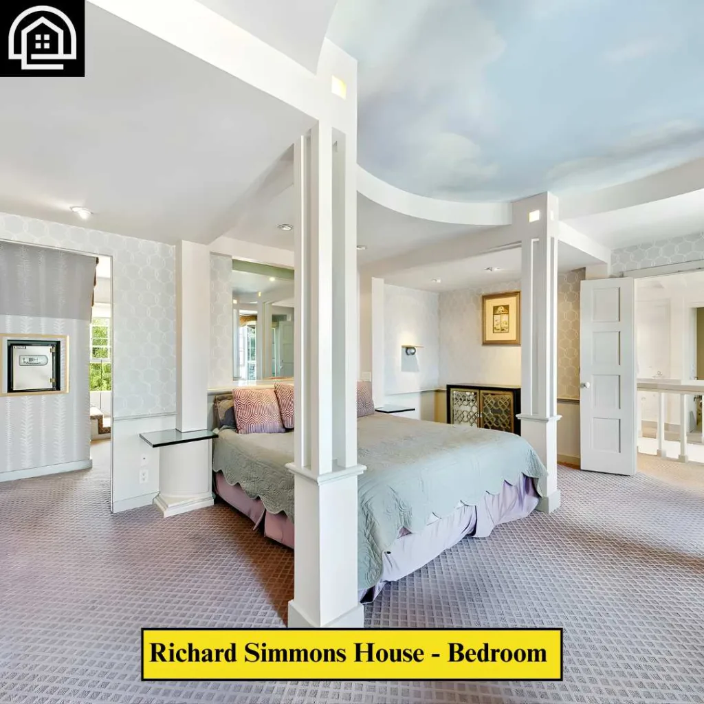 Richard Simmons House: Inside His $7M Hollywood Hills Mansion 6 Richard Simmons House Bedroom