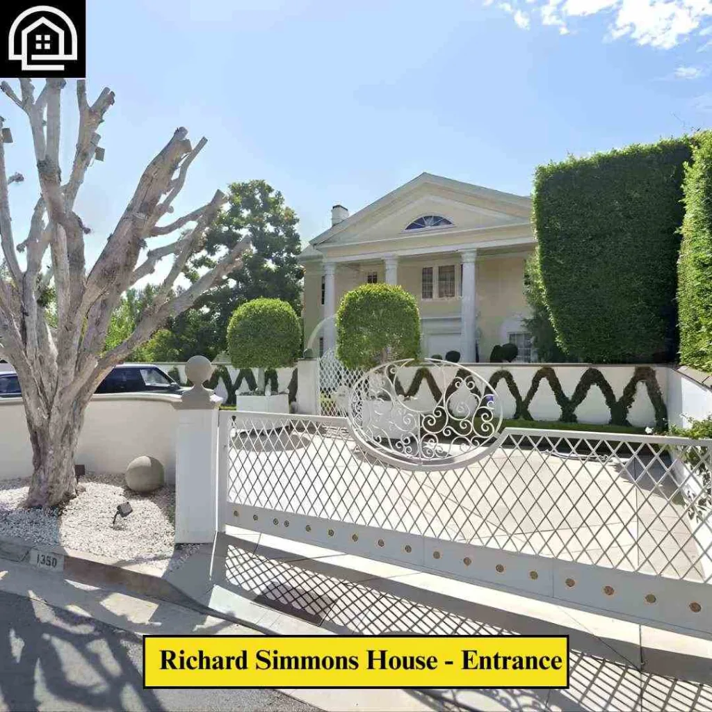 Richard Simmons House: Inside His $7M Hollywood Hills Mansion 5 Richard Simmons House Entrance