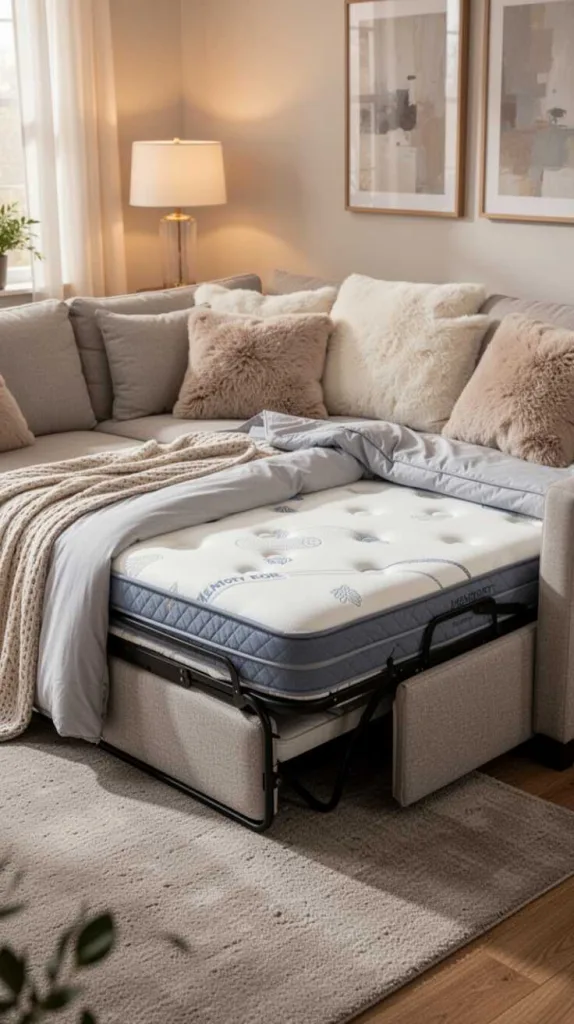 Sleeper Sofas with Memory Foam: Extra Comfort for Guests