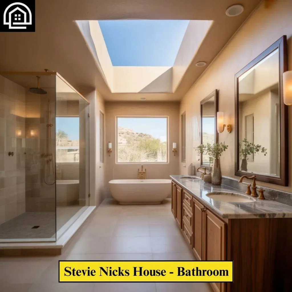 Stevie Nicks House: Inside Her $3 Million Paradise Valley Estate 6 Stevie Nicks House Bathroom