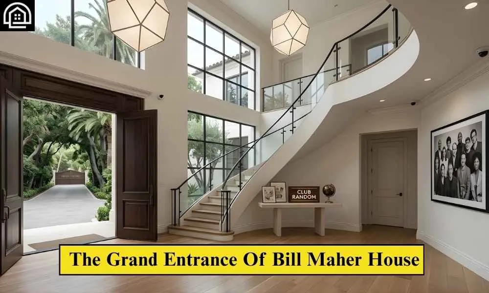 The Grand Entrance Of Bill Maher House 