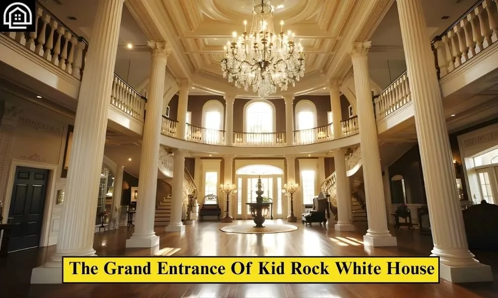 The Grand Entrance Of  Kid Rock White House