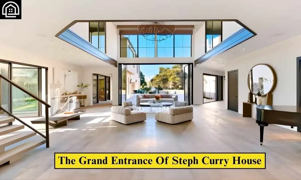 The Grand Entrance Of Steph Curry House