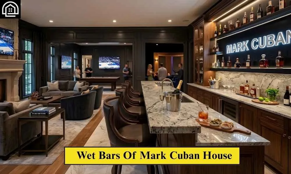 Wet Bars Of Mark Cuban House