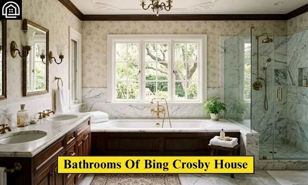 Bathrooms Of Bing Crosby House
