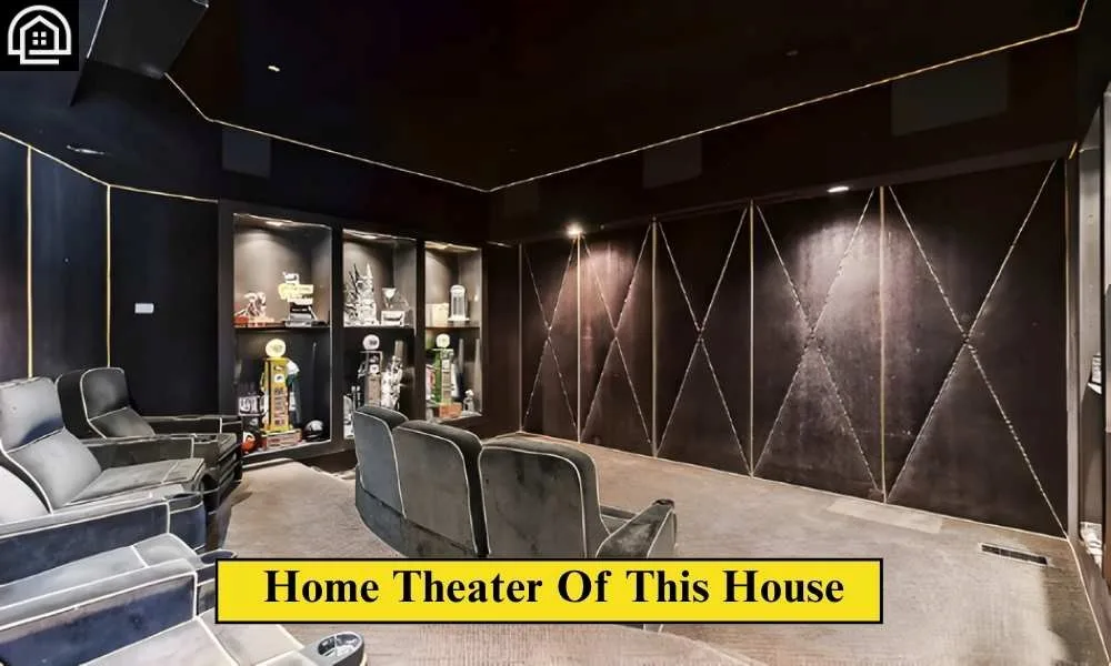 Where Does Stenhouse Jr Live? A Tour Of $12.2M Ricky Stenhouse Jr House In North Carolina 13 Home Theater Of This House