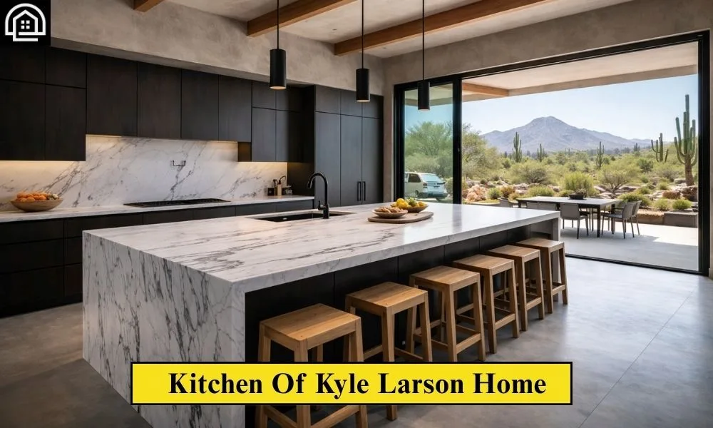 Kitchen Of Kyle Larson Home