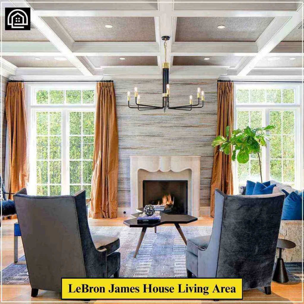 LeBron James House Living Area