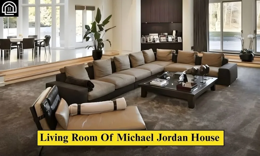 Where Does Michael Jordan Live? A Tour Of $9.5M Michael Jordan House In Chicago 7 Living Room Of Michael Jordan House