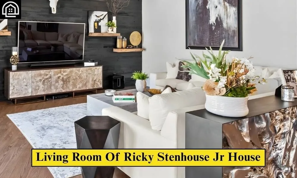 Where Does Stenhouse Jr Live? A Tour Of $12.2M Ricky Stenhouse Jr House In North Carolina 8 Living Room Of Ricky Stenhouse Jr House