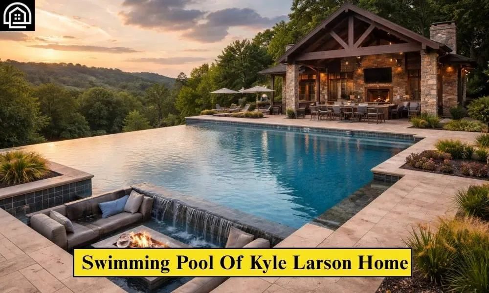 Swimming Pool Of Kyle Larson Home