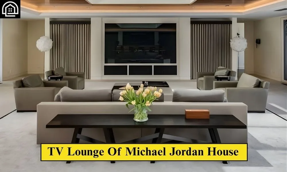 Where Does Michael Jordan Live? A Tour Of $9.5M Michael Jordan House In Chicago 10 TV Lounge Of Michael Jordan House