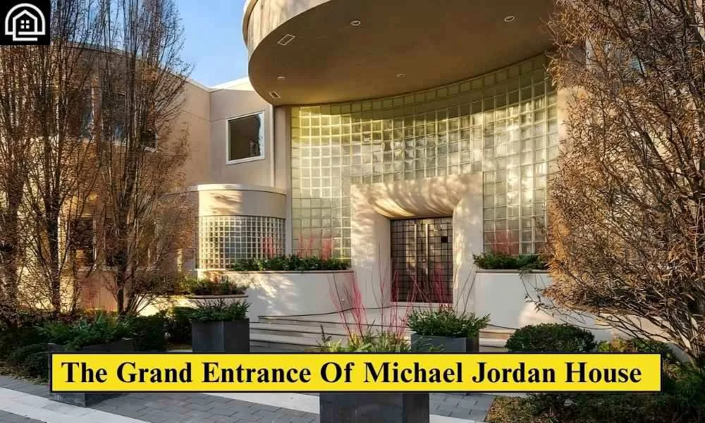 Where Does Michael Jordan Live? A Tour Of $9.5M Michael Jordan House In Chicago 5 The Grand Entrance Of Michael Jordan House