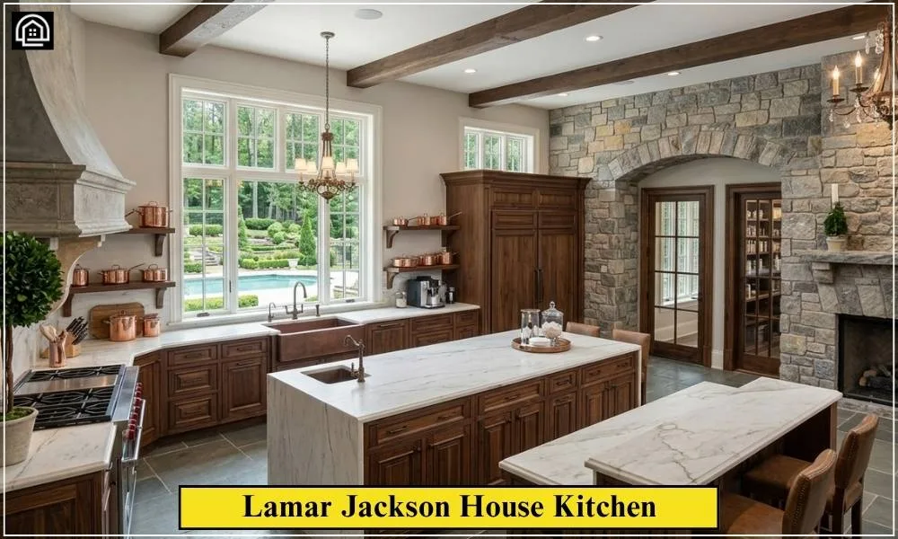 Lamar Jackson House Kitchen