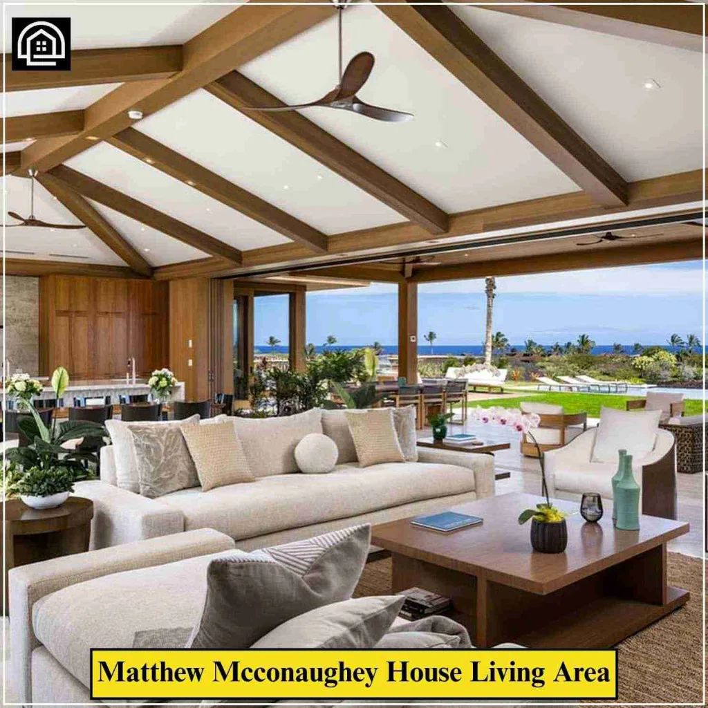 Matthew McConaughey House Living Area