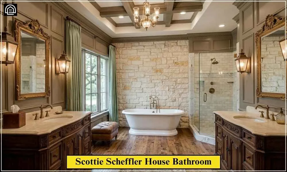 Scottie Scheffler House Bathroom