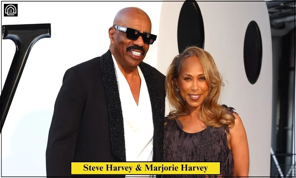 Steve Harvey & Marjorie Harvey
