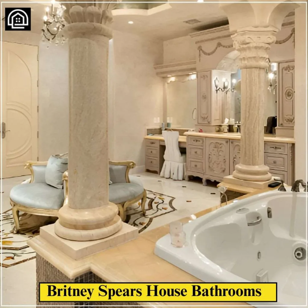 Britney Spears House: Inside Her $12M Thousand Oaks Estate 6 Britney Spears House Bathrooms