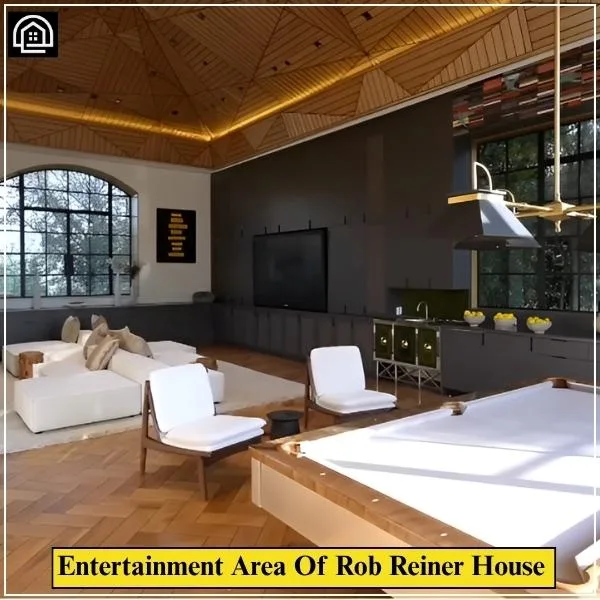 Rob Reiner House: $13 M Hidden Hollywood Treasure 7 Entertainment Area Of Rob Reiner House