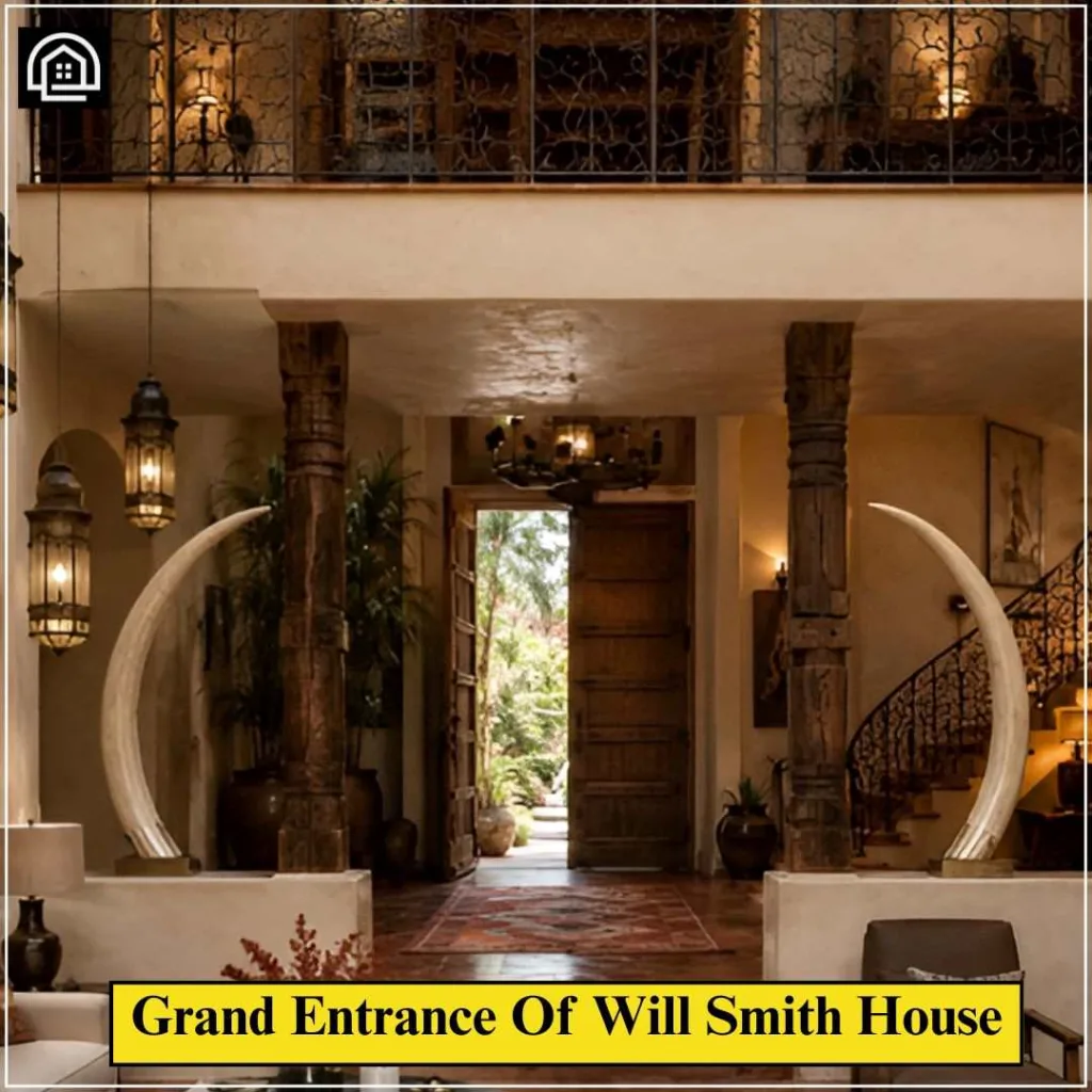 Grand Entrance Of Will Smith House