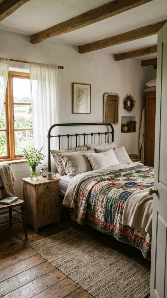 Antique Iron Bed Frame