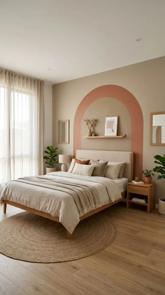 Accent Wall Bedroom I Can't Ignore 6 Arched Paint Feature