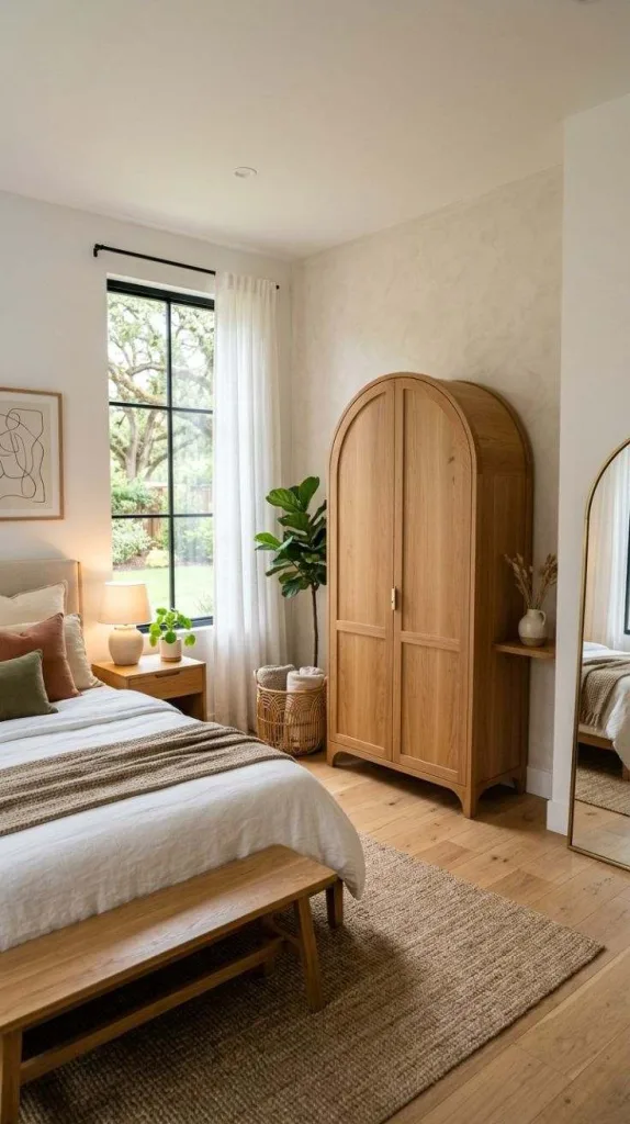 Arched Wardrobe Cabinet Design