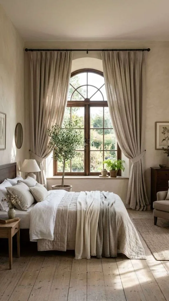 The Curtains Bedroom Everyone's Saving Right Now 8 Arched Window Drapes