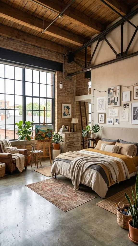 Artist Loft Bedroom