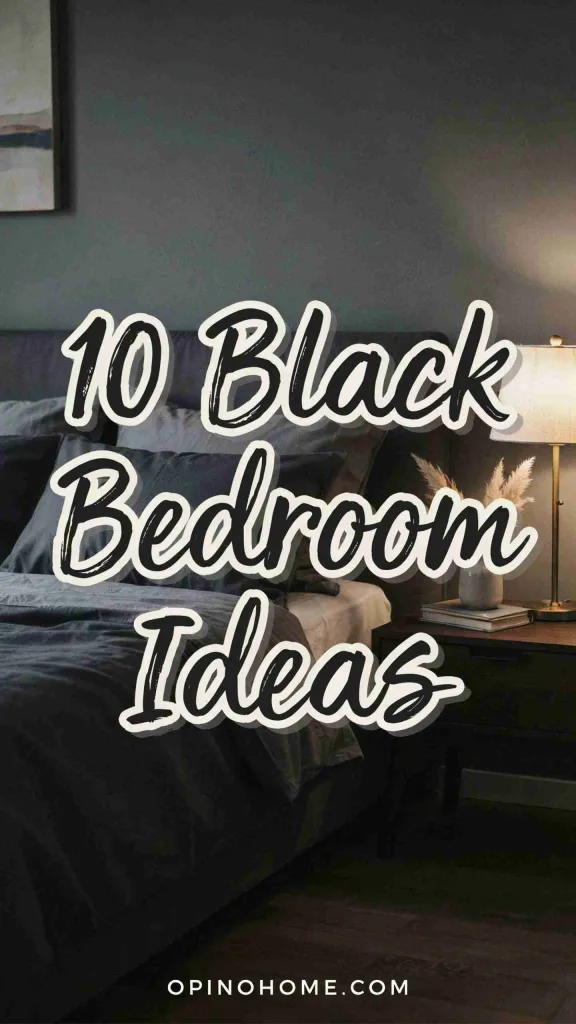 Black Bedroom for a Bold Modern Retreat 2 Black Bedroom