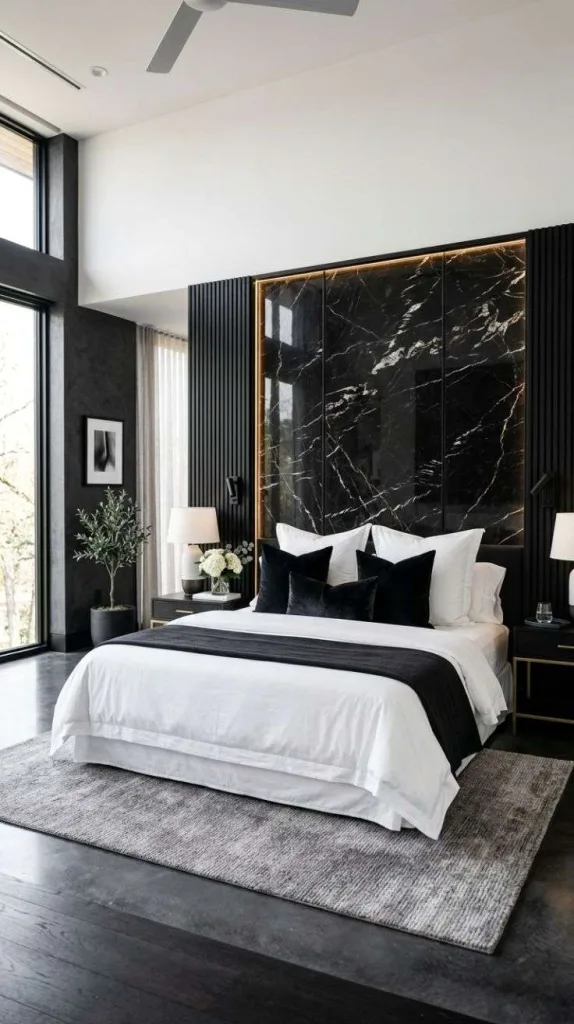 Black Marble Accent Details