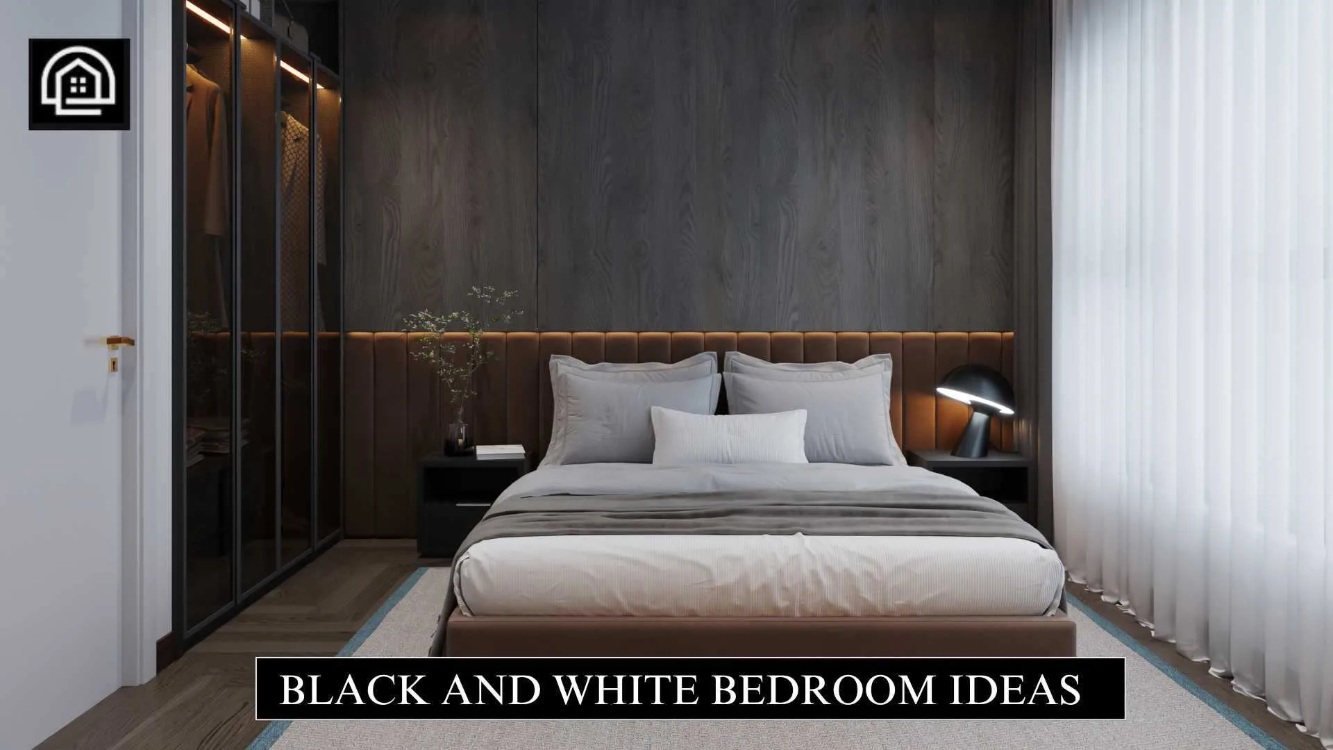 Black and White Bedroom Ideas
