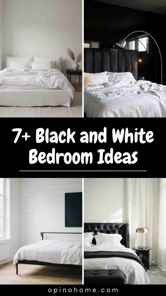 Black and White Bedroom Ideas