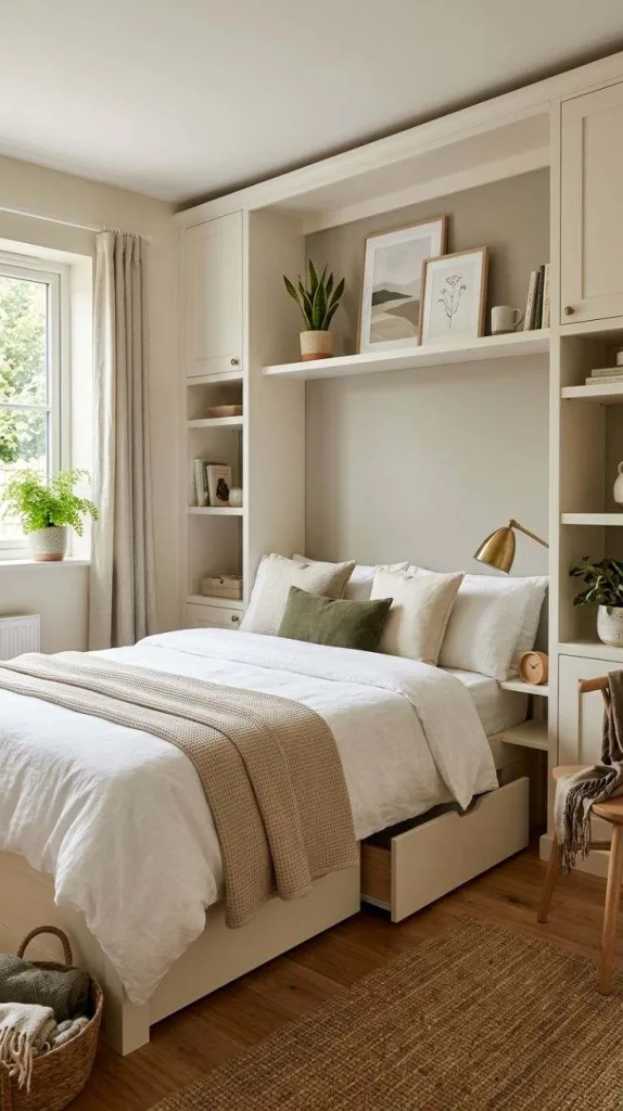 Built-In Bedroom Wall