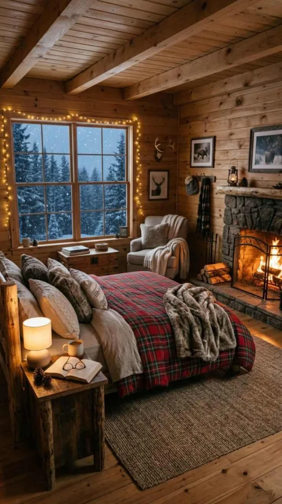 Cozy Bedroom Aesthetic for a Warm Dreamy Retreat 3 Cabin Inspired Comfort