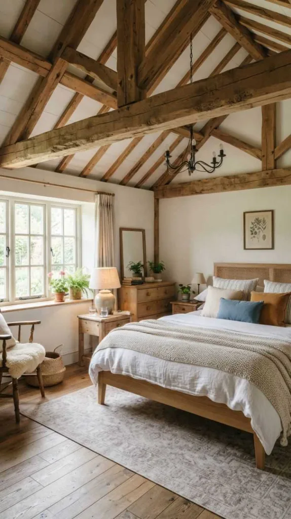 10 Bedroom Decor Ideas for a Cozy and Elegant Space 10 Ceiling Beam Details