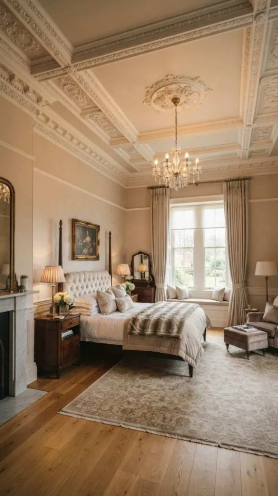 9+ Room Decor Bedroom Ideas for a Cozy Makeover 12 Ceiling Molding Details