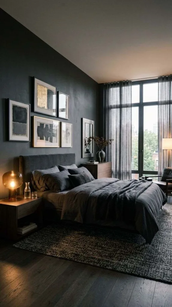 Save These Moody Bedroom That Feels Cozy 3 Charcoal Haven Bedroom