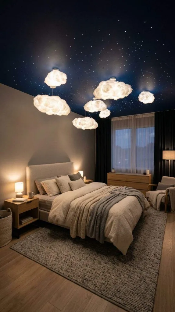 LED Lights Bedroom That Completely Change the Mood 9 Cloud Ceiling Lights