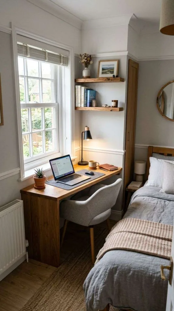 Corner Desk Setup