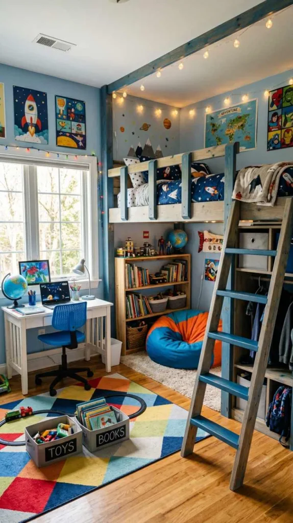 The Best Boys Bedroom Ideas for a Warm style 12 Creative Loft Bedroom