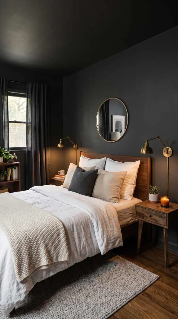 These Small Bedroom Ideas Prove You Don't Need More Space 10 Dark Cozy Retreat