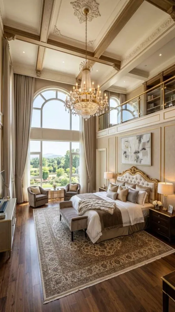 Double Height Bedroom