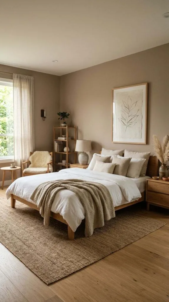 Creative Japandi Bedroom Ideas That Make Your Home Feel Peaceful 7 Earth Tone Bedroom