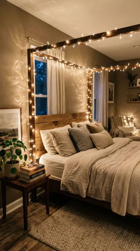 Fairy Light Bed Frame Wrap