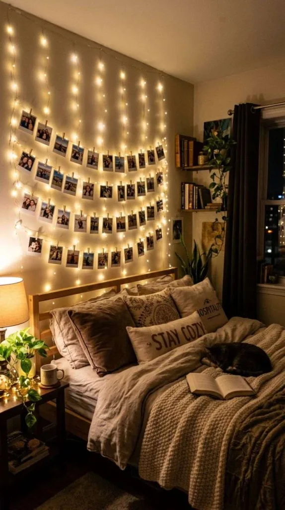 Fairy Light Photo Display