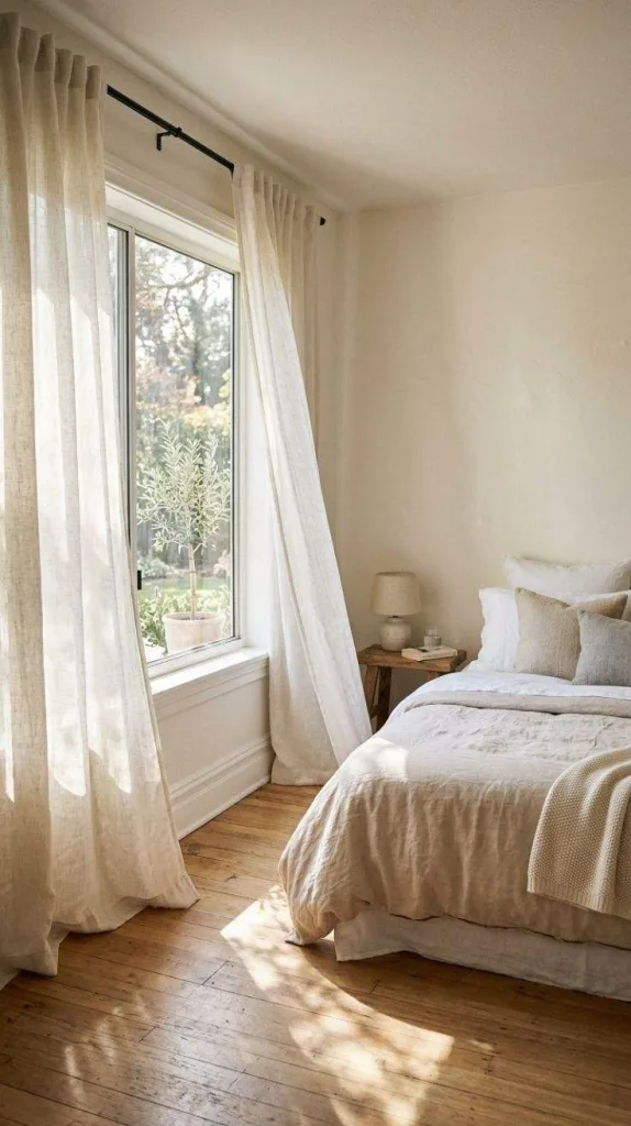 The Curtains Bedroom Everyone's Saving Right Now 3 Floor Length Linen