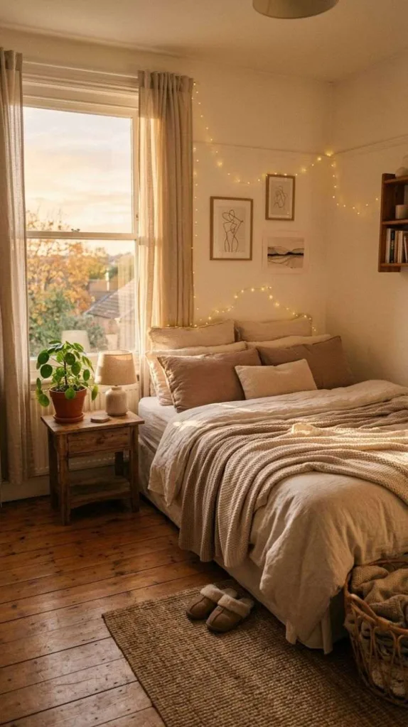 Cozy Bedroom Aesthetic for a Warm Dreamy Retreat 11 Golden Hour Bedroom