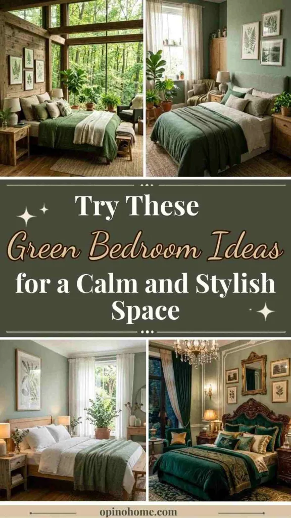Try These Green Bedroom for a Calm and Stylish Space 2 Green Bedroom